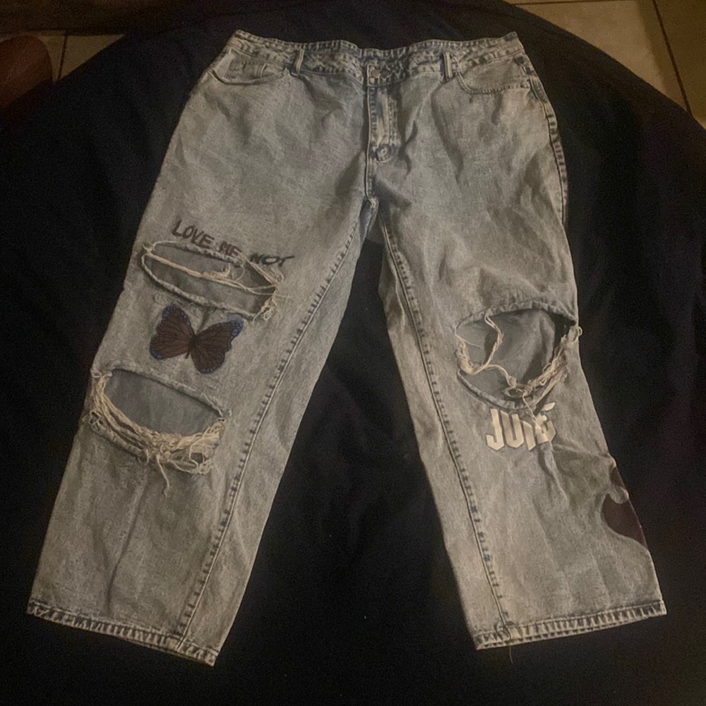 Plus size jeans